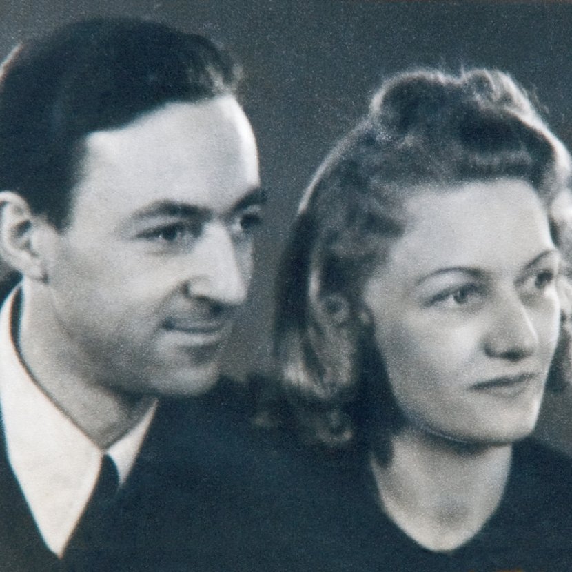 Wilhelm e Hertha Holzner negli anni 40.